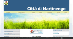Desktop Screenshot of comune.martinengo.bg.it
